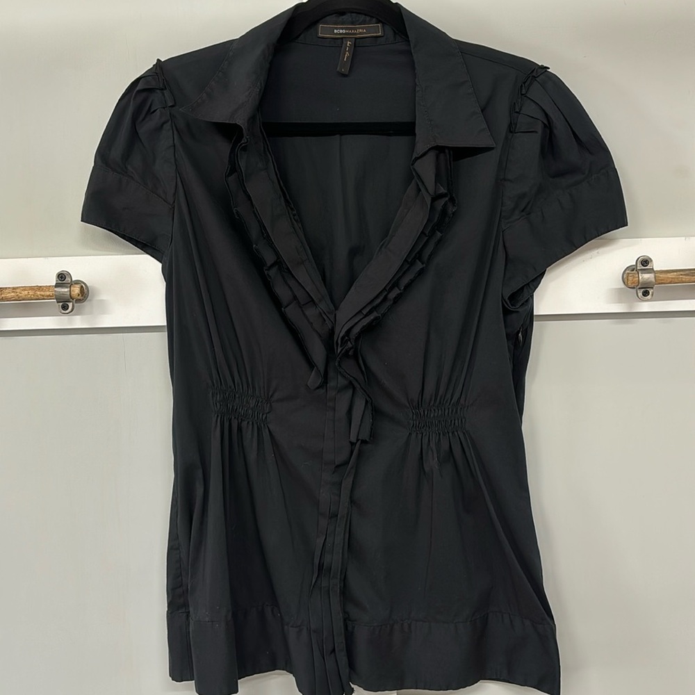 BCBG Black Blouse